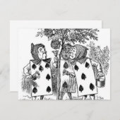 Alice in Wonderland Card Soldiers (Front/Back)