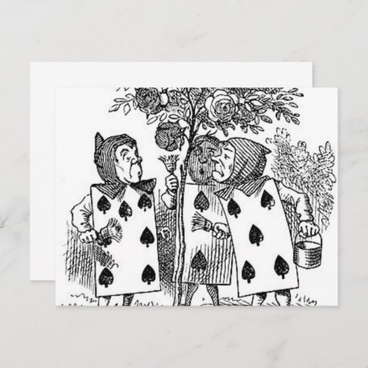 Alice in Wonderland Card Soldiers (Front/Back)