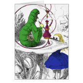 Alice in Wonderland Card - The Caterpillar (Front)
