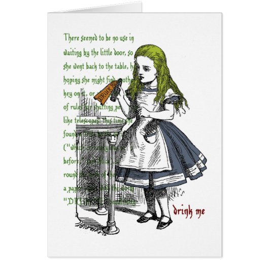 Alice in Wonderland Cards (Front)