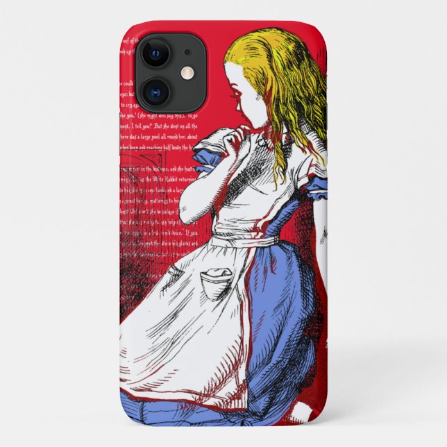 Alice in Wonderland Case-Mate iPhone Case (Back)