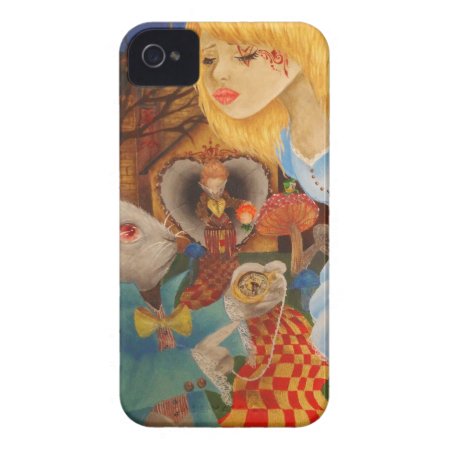 Alice In Wonderland Iphone 4 Case