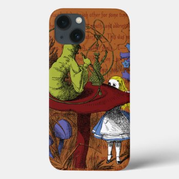 Alice In Wonderland Iphone 13 Case by WaywardMuse at Zazzle