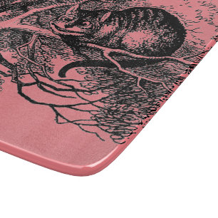 Alice in Wonderland Cat Alice in Wonderland Cat Cutting Board