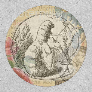 Alice in Wonderland Caterpillar: Original Tenniel Patch