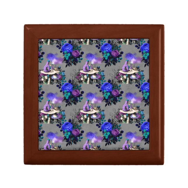 Alice in Wonderland Caterpillar Smoking Flowers Gift Box (Front)