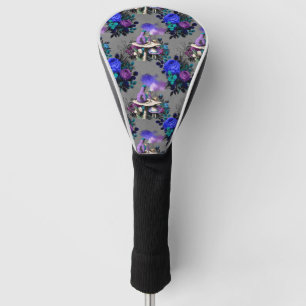 Alice in Wonderland Caterpillar Smoking Flowers Golf Head Cover