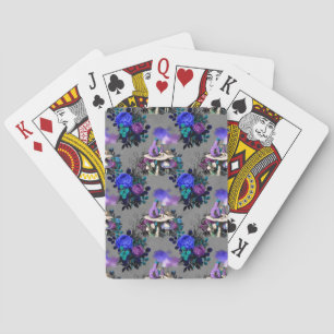 Alice in Wonderland Caterpillar Smoking Flowers Poker Cards