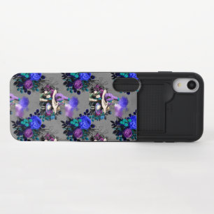 Alice in Wonderland Caterpillar Smoking Flowers iPhone XR Slider Case