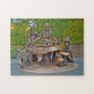 Alice in Wonderland Central Park. Jigsaw Puzzle