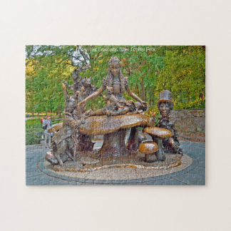 Alice in Wonderland Central Park. Jigsaw Puzzle