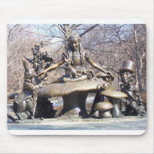 Alice in Wonderland Central Park Mouse Pad