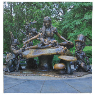 Alice in Wonderland - Central Park NYC Cloth Napkin