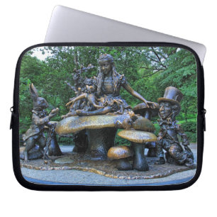 Alice in Wonderland - Central Park NYC Laptop Sleeve