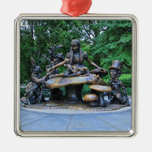 Alice in Wonderland _ Central Park NYC Metal Ornament