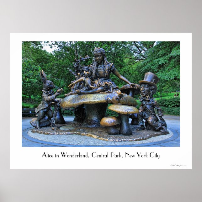 Alice in Wonderland - Central Park NYC Poster (Front)