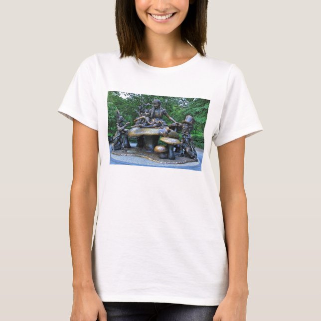 Alice in Wonderland - Central Park NYC T-Shirt (Front)