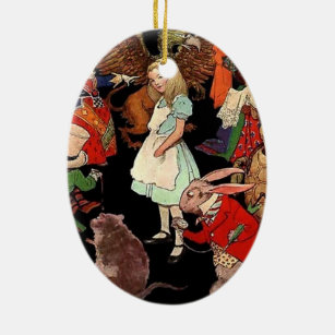 Tumbling Alice in Wonderland ornament 2011 from our Christmas collection, Disney collectibles and memorabilia