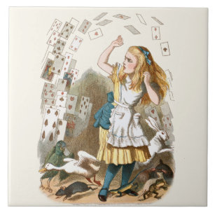 Alice In Wonderland  Ceramic Tile