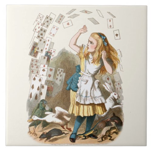 Alice In Wonderland  Ceramic Tile