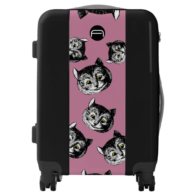 Alice in Wonderland Cheshire Cat Art Luggage (Front)
