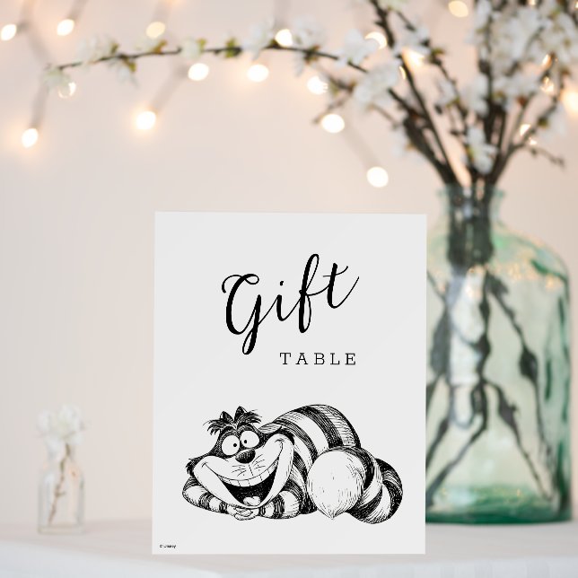 Alice in Wonderland - Cheshire Cat Baby Shower  Foam Board (In Situ (Wedding))