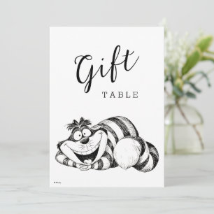 Alice in Wonderland - Cheshire Cat Baby Shower  Note Card