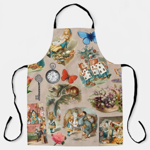 Alice in Wonderland Cheshire Cat Characters Apron