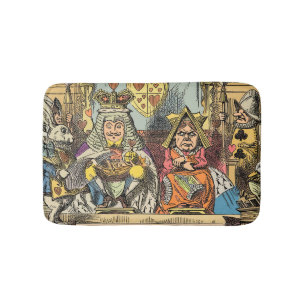 Alice in Wonderland Cheshire Cat Characters Bath Mat