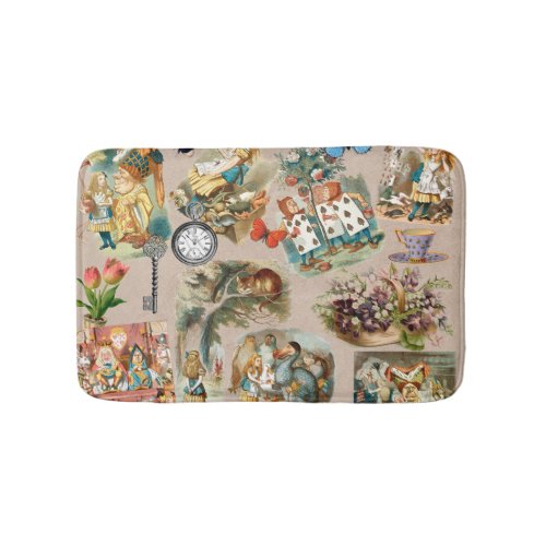 Alice in Wonderland Cheshire Cat Characters Bath Mat