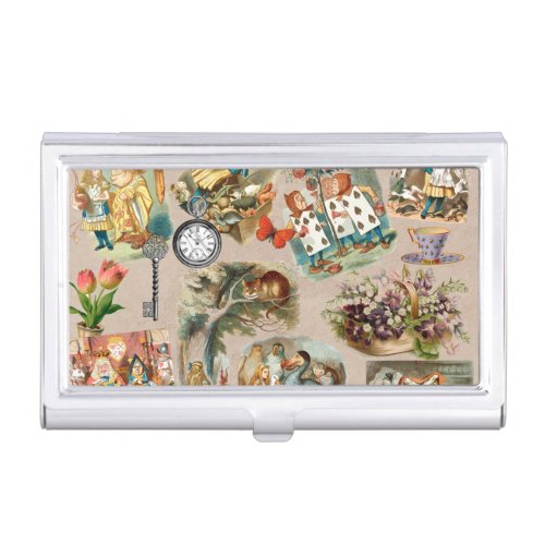 Alice in Wonderland Cheshire Cat Characters Business Card Case