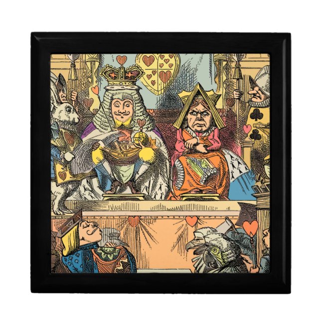 Alice in Wonderland Cheshire Cat Characters Gift Box (Front)