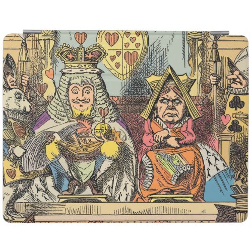 Alice in Wonderland Cheshire Cat Characters iPad Smart Cover