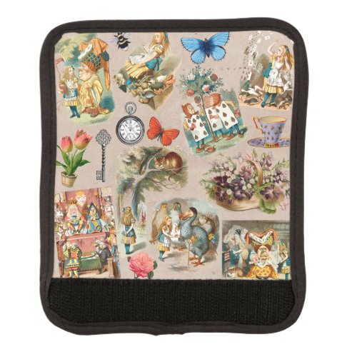 Alice in Wonderland Cheshire Cat Characters Luggage Handle Wrap