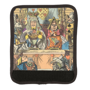 Alice in Wonderland Cheshire Cat Characters Luggage Handle Wrap