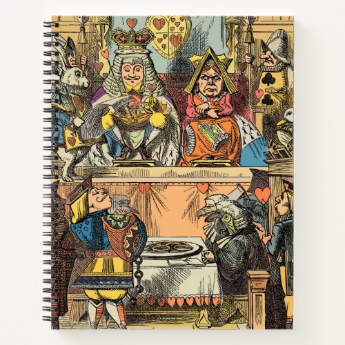 Alice in Wonderland Cheshire Cat Characters Notebook