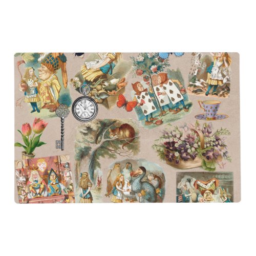 Alice in Wonderland Cheshire Cat Characters Placemat