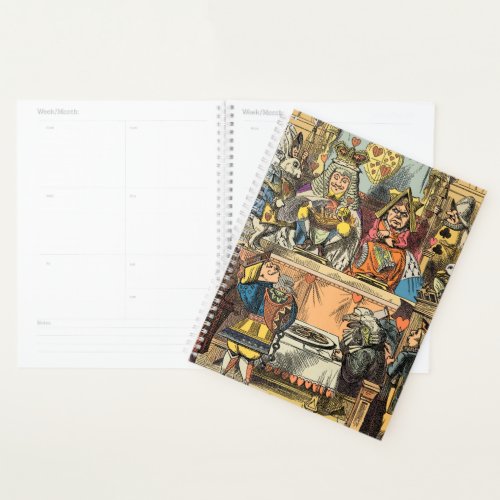 Alice in Wonderland Cheshire Cat Characters Planner