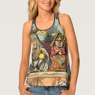 Alice in Wonderland Cheshire Cat Characters Tank Top