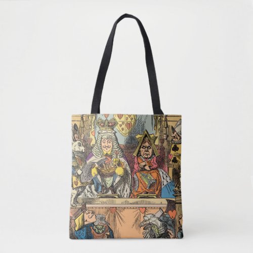 Alice in Wonderland Cheshire Cat Characters Tote Bag