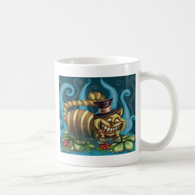 Alice in Wonderland Cheshire Cat Coffee Mug (Right)