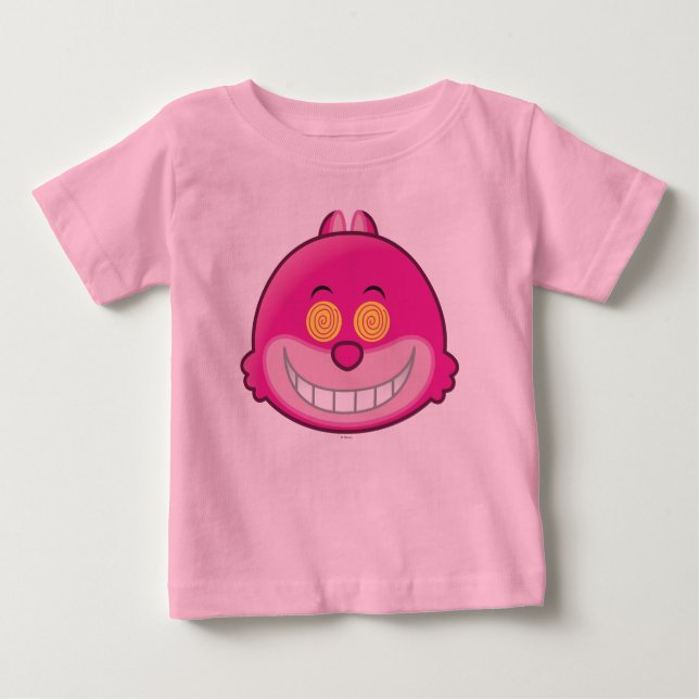 Alice in Wonderland | Cheshire Cat Emoji 2 Baby T-Shirt (Front)
