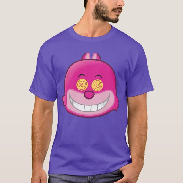 Alice in Wonderland | Cheshire Cat Emoji 2 T-Shirt (Front)