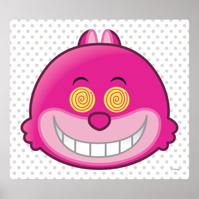Alice in Wonderland | Cheshire Cat Emoji 3 Poster (Front)