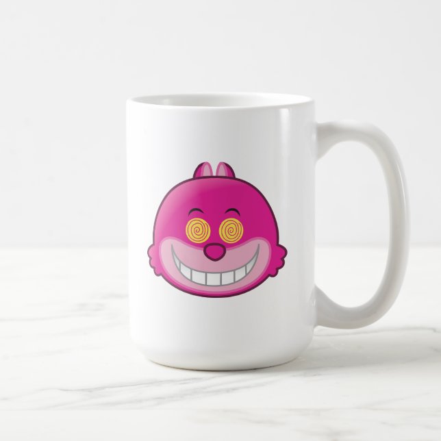 Alice in Wonderland | Cheshire Cat Emoji Coffee Mug (Right)
