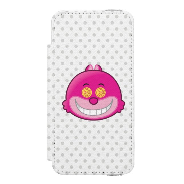 Alice in Wonderland | Cheshire Cat Emoji Incipio iPhone Wallet Case (Folio Front)