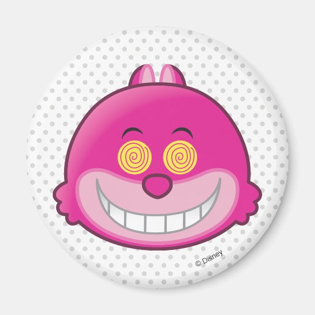 Alice in Wonderland | Cheshire Cat Emoji Magnet (Front)