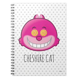 Alice in Wonderland Cheshire Cat Emoji Notebook