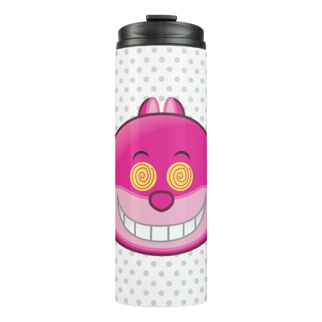 Alice in Wonderland | Cheshire Cat Emoji Thermal Tumbler (Front)