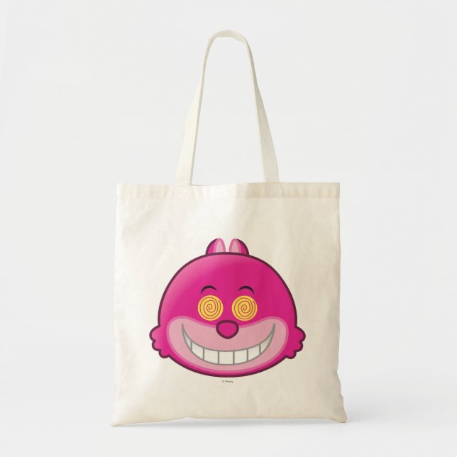 Alice in Wonderland | Cheshire Cat Emoji Tote Bag (Front)